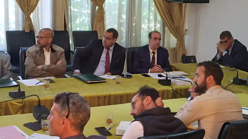 Réunion sur l’étude des cartes d’aptitude à l’urbanisation des provinces d’Errachidia et Midelt